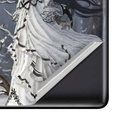 Fairy with Owl in Snow by Nene Thomas Google Pixel 6 Skin